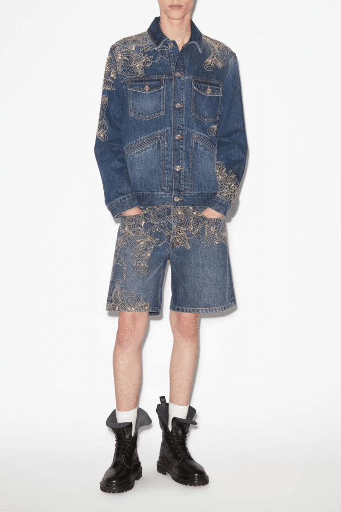 Veste Jango Denim Bleu