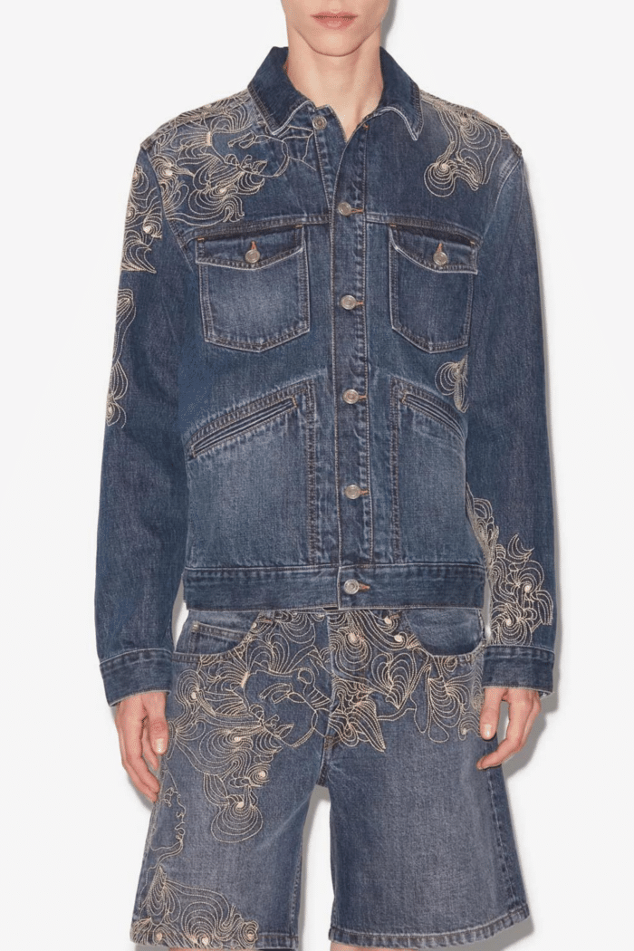 Veste Jango Denim Bleu