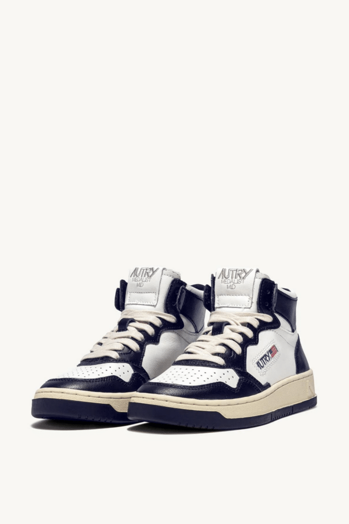 Sneakers Medalist Mid Blanc Bleu