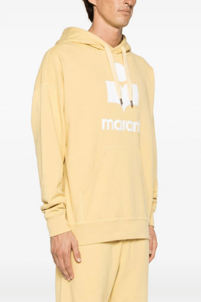 Hoodie Miley Jaune Ecru