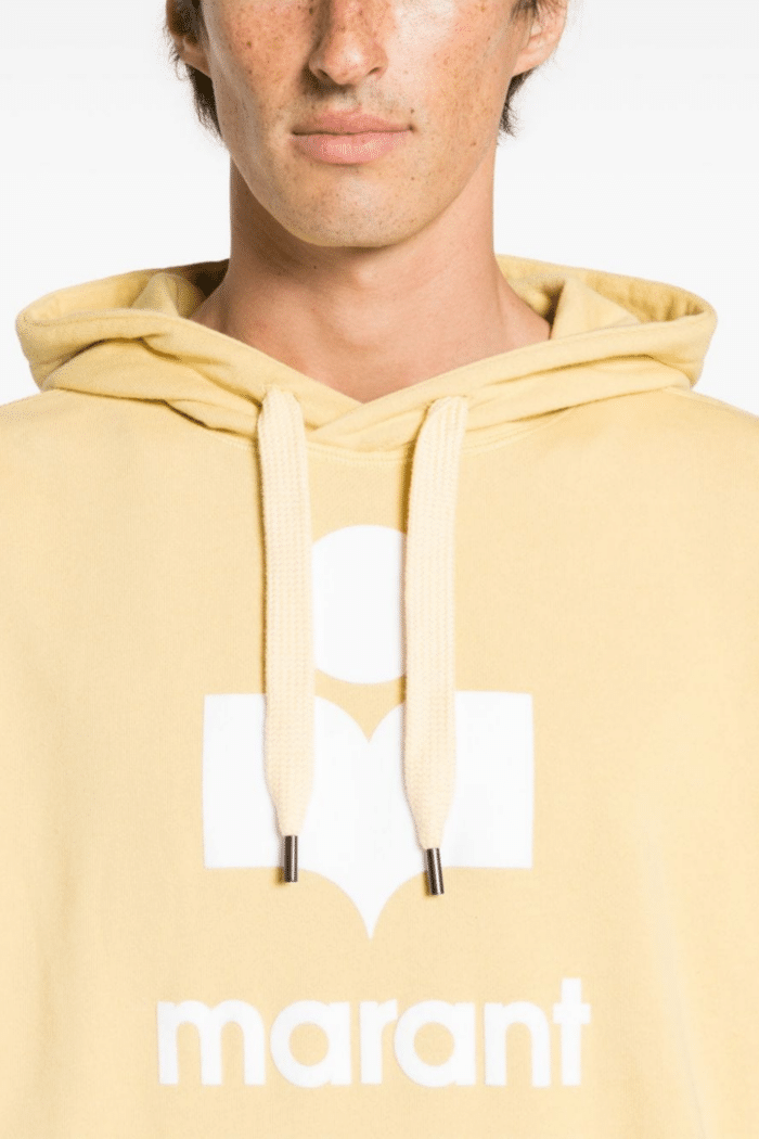 Hoodie Miley Jaune Ecru