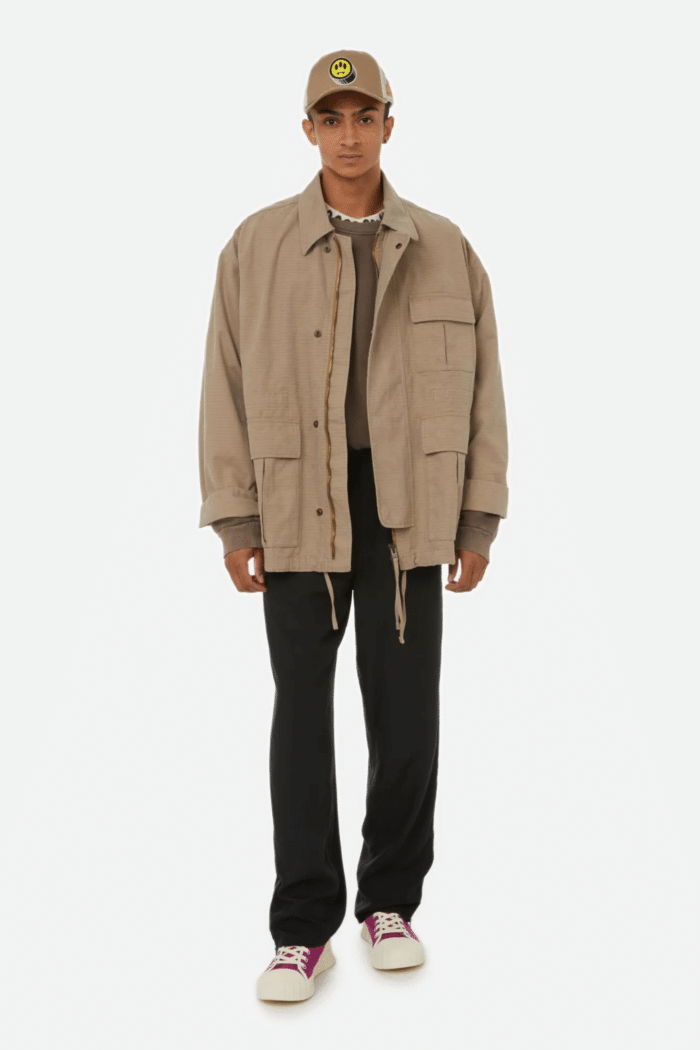 Veste Coton Renforcée Beige