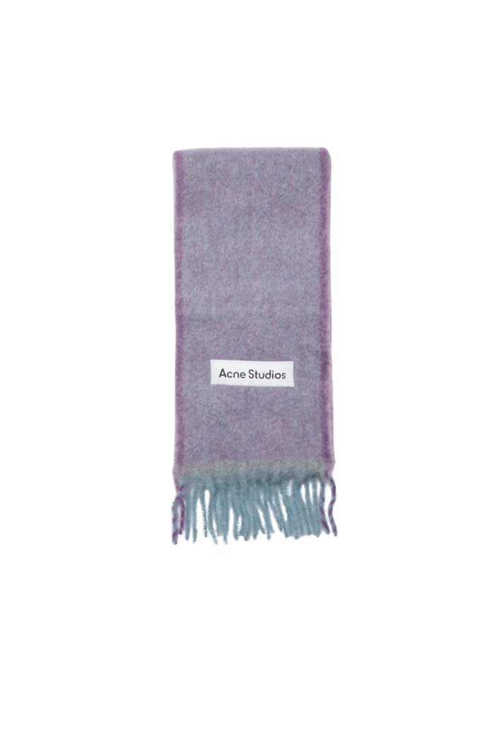 Écharpe Étroite Laine Mohair Parme