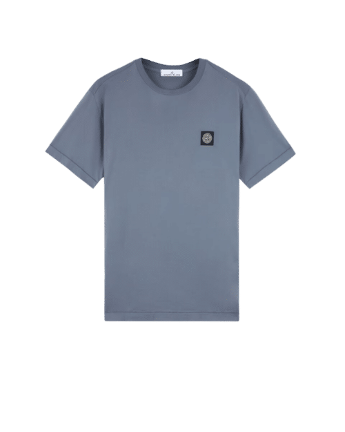 Tee shirt coton bleu moyen