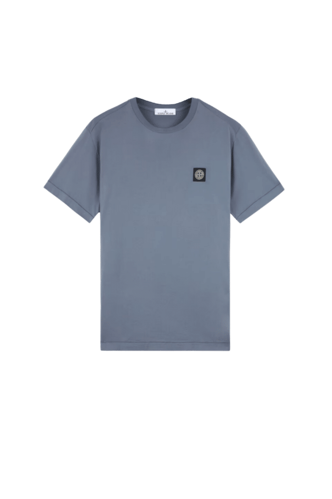 Tee shirt coton bleu moyen