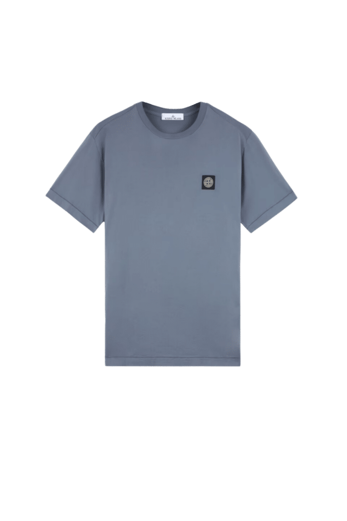 Tee shirt coton bleu moyen