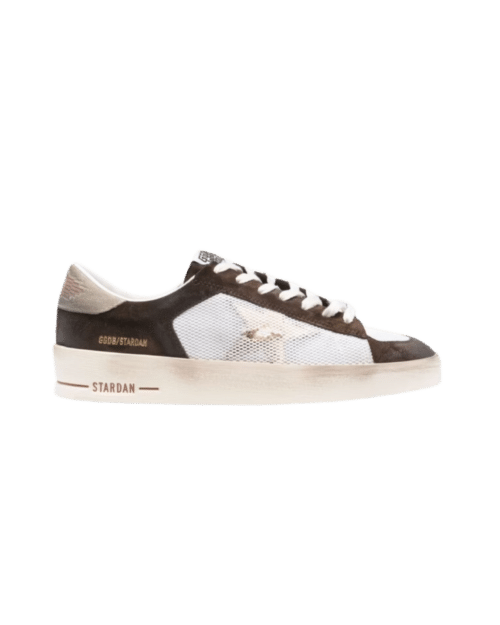 Sneakers Stardan Marron Gris Or