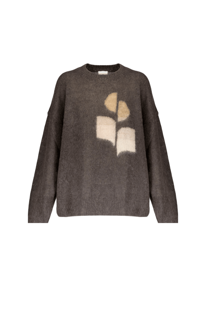 Pull Drany Mohair Marron