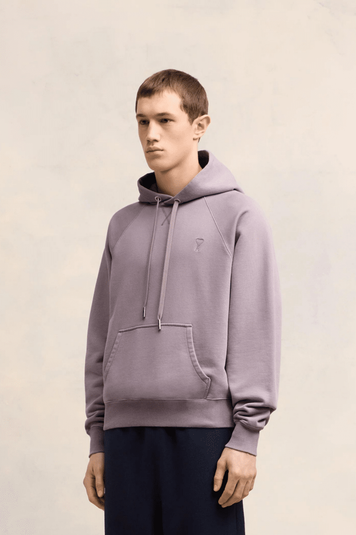 Sweat Capuche Lilas