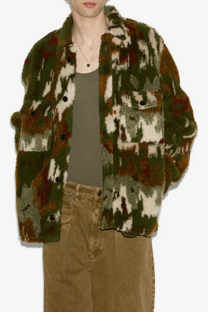 Veste Kervon Laine Camouflage