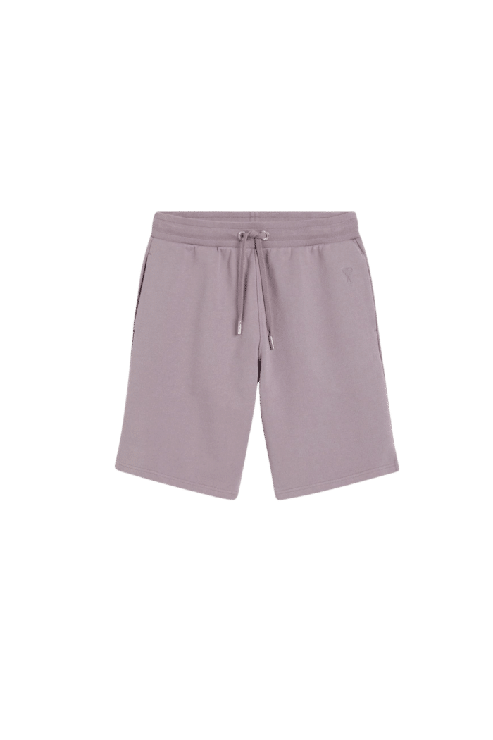 Short Molleton Lilas Cœur Lilas