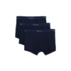 Lot De Trois Boxers Bleu Marine