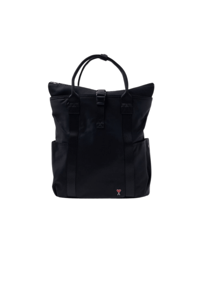 Sac à Dos en Nylon Noir