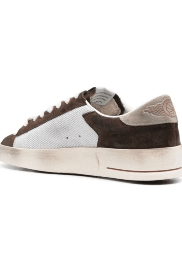 Sneakers Stardan Marron Gris Or