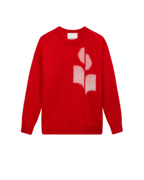 Pull Drany Mohair Rouge