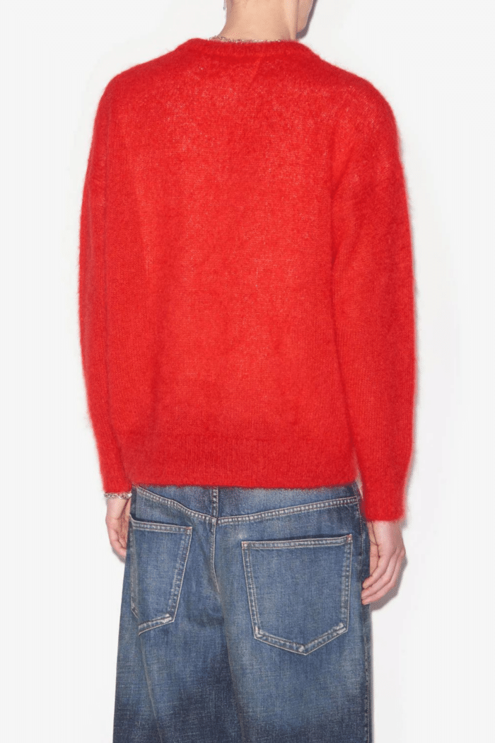 Pull Drany Mohair Rouge