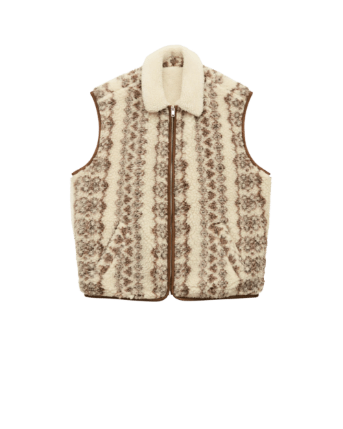 Gilet Peau Lainée Max