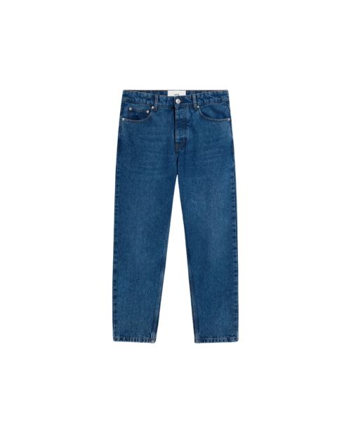 Jean Carotte Denim Indigo Délavé