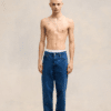 Jean Carotte Denim Indigo Délavé