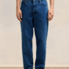 Jean Carotte Denim Indigo Délavé