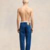 Jean Carotte Denim Indigo Délavé