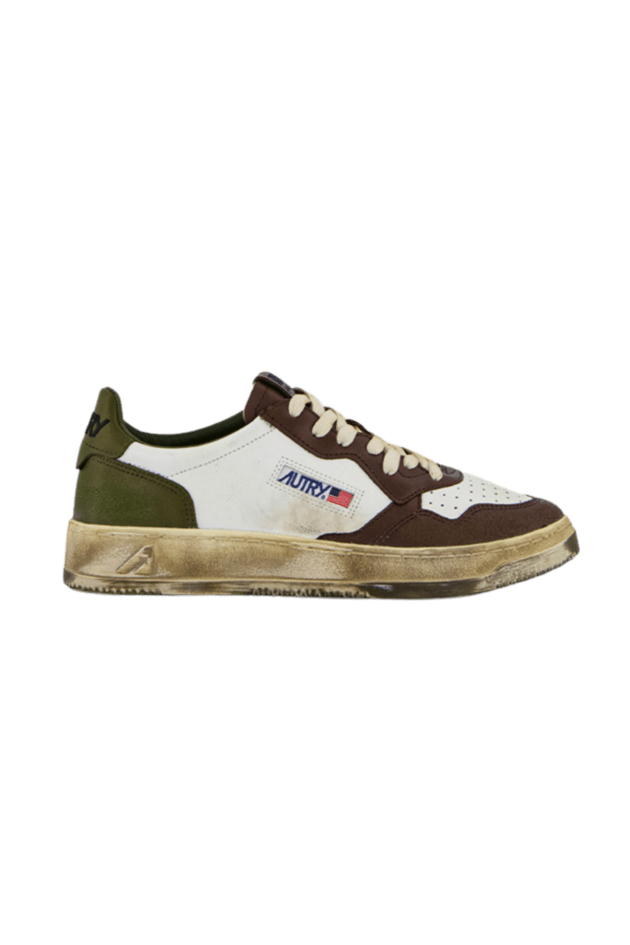 Sneakers Super Vintage Marron Military