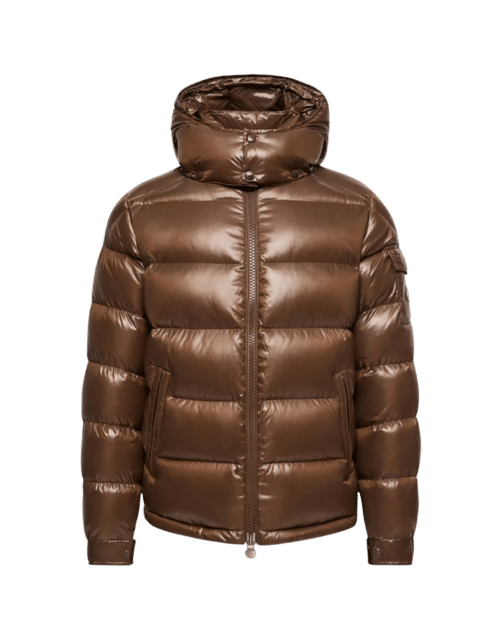 Doudoune Maya Nylon Marron