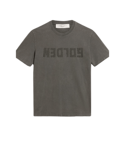 Tee-Shirt Gris Effet Usé