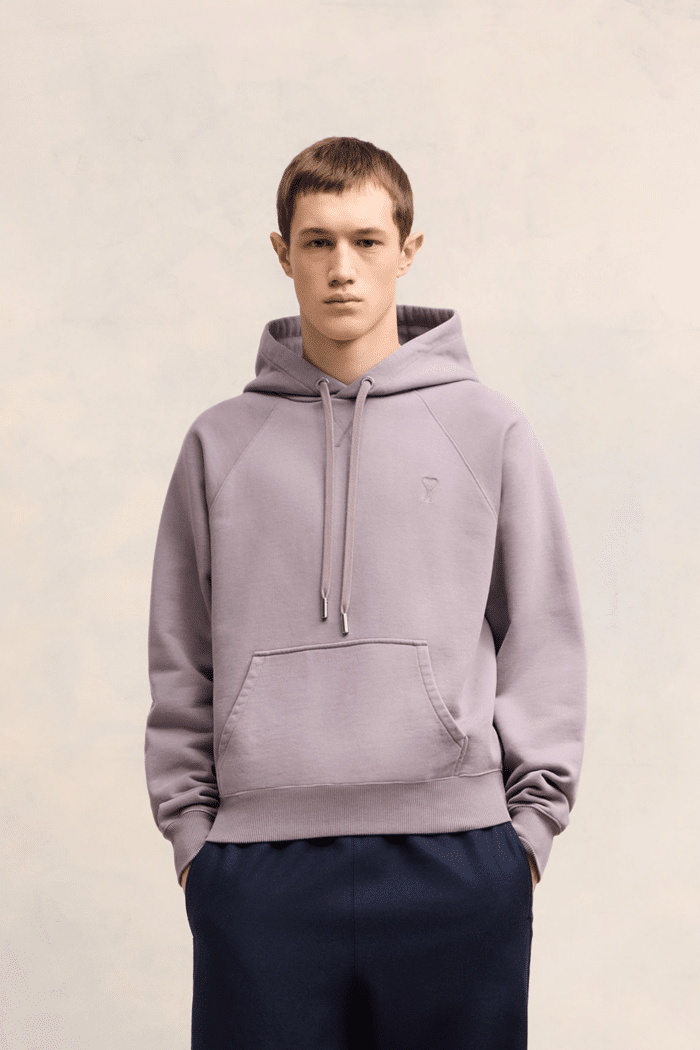 Sweat Capuche Lilas