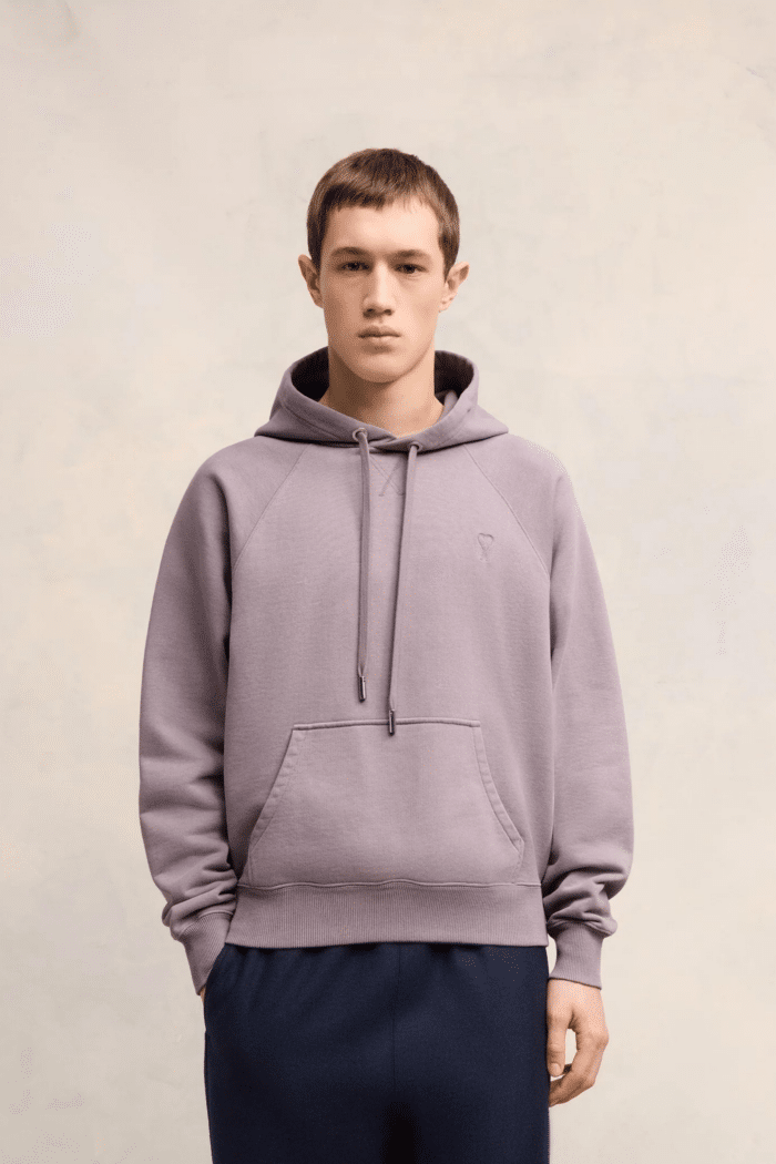 Sweat Capuche Lilas