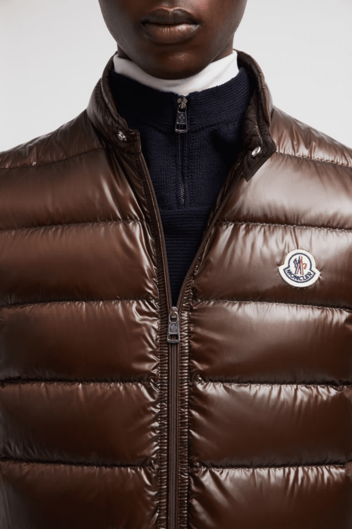 Gilet Doudoune Gui Marron