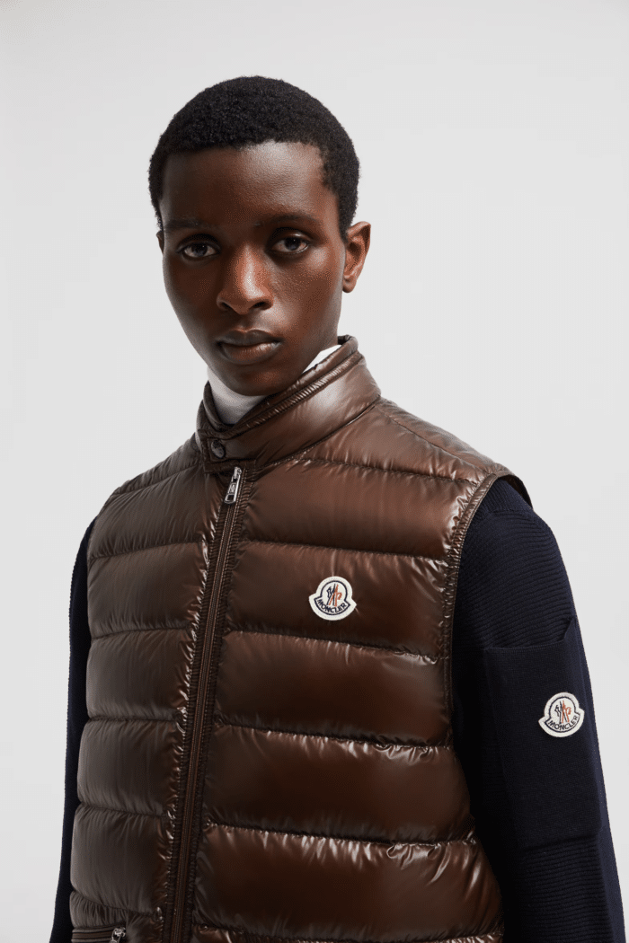 Gilet Doudoune Gui Marron