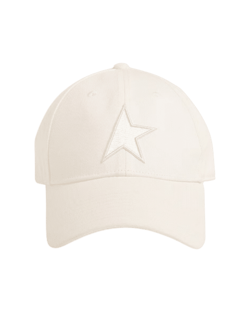 Casquette Blanche Étoile Blanche