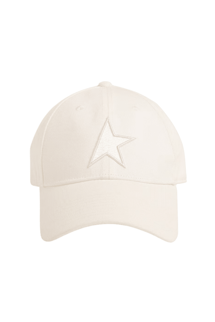 Casquette Blanche Étoile Blanche