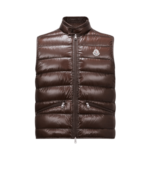 Gilet Doudoune Gui Marron