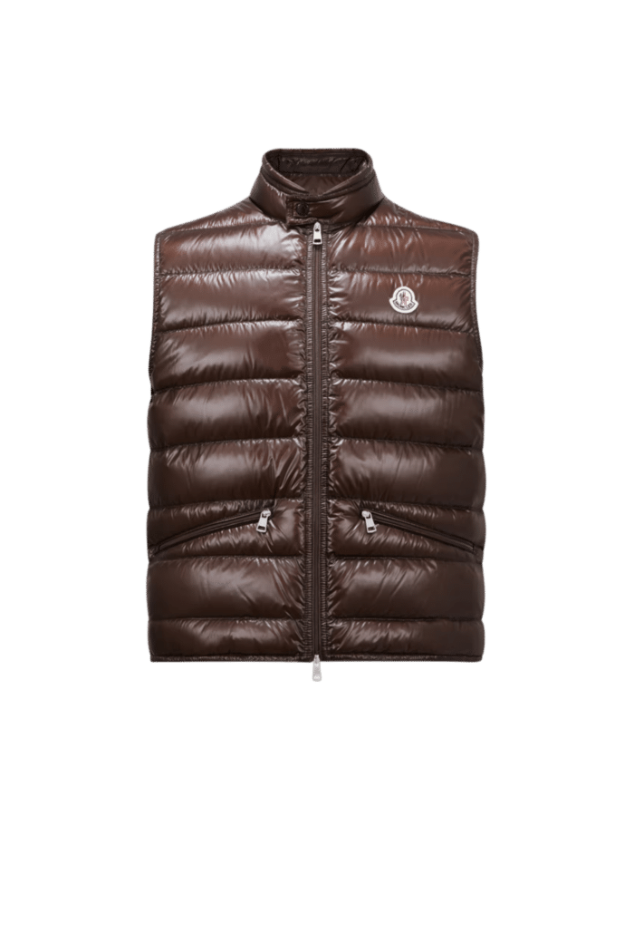 Gilet Doudoune Gui Marron