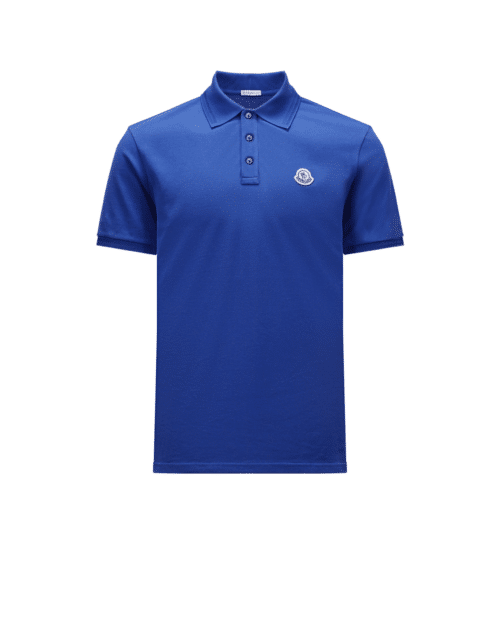 Polo Bleu Clair Logo Tricolore