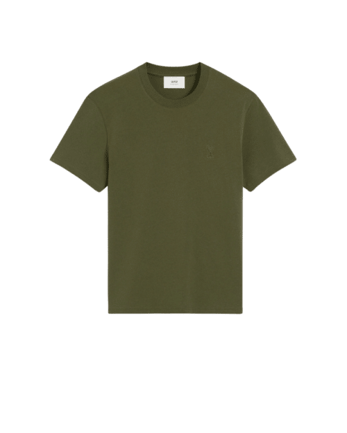 Tee-Shirt Cœur Embossé Loden