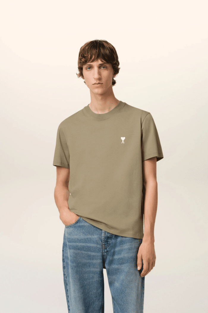 Tee-Shirt Laurier Cœur Écru