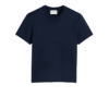 Tee-Shirt Bleu Nuit Cœur Ton sur Ton