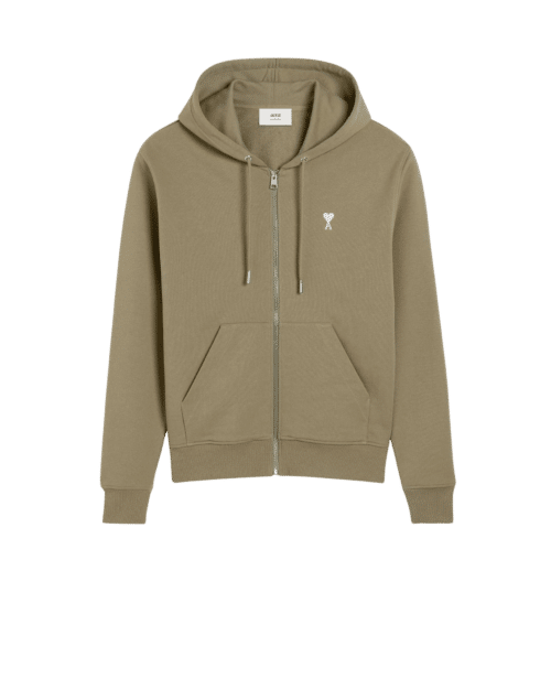 Hoodie Zippé Coton Laurier