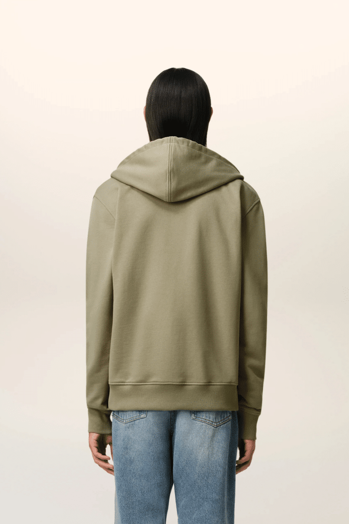 Hoodie Zippé Coton Laurier