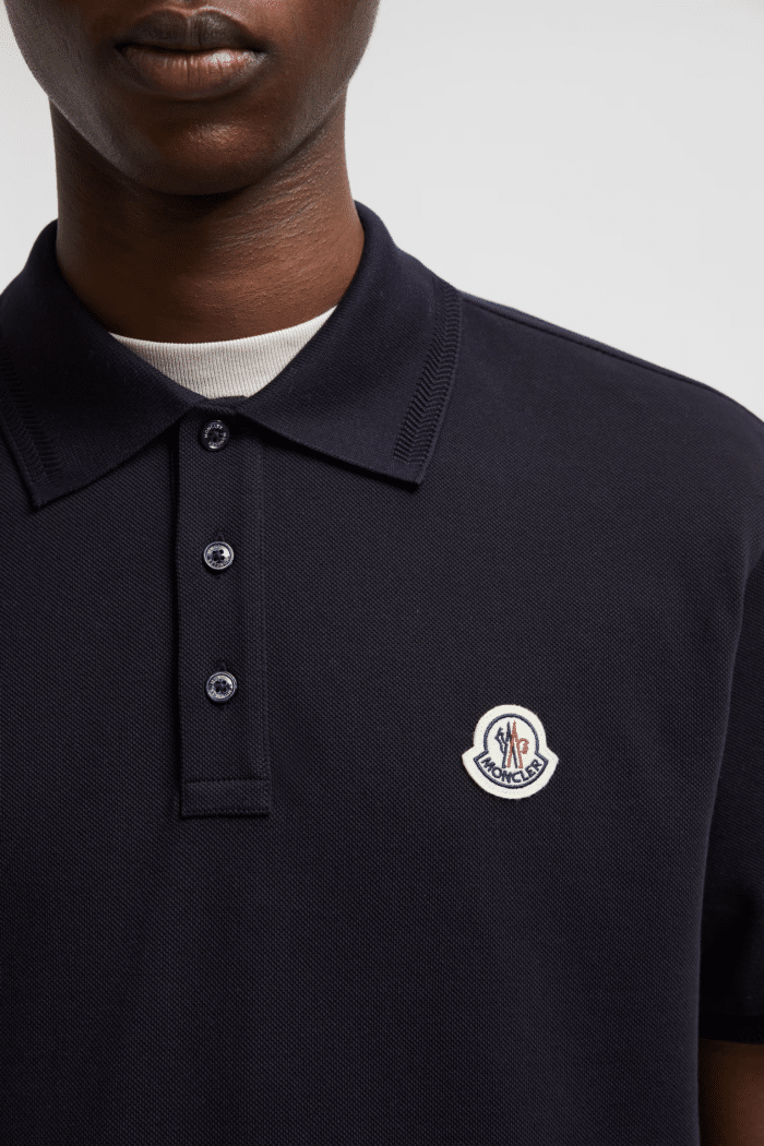 Polo Bleu Nuit Logo Tricolore