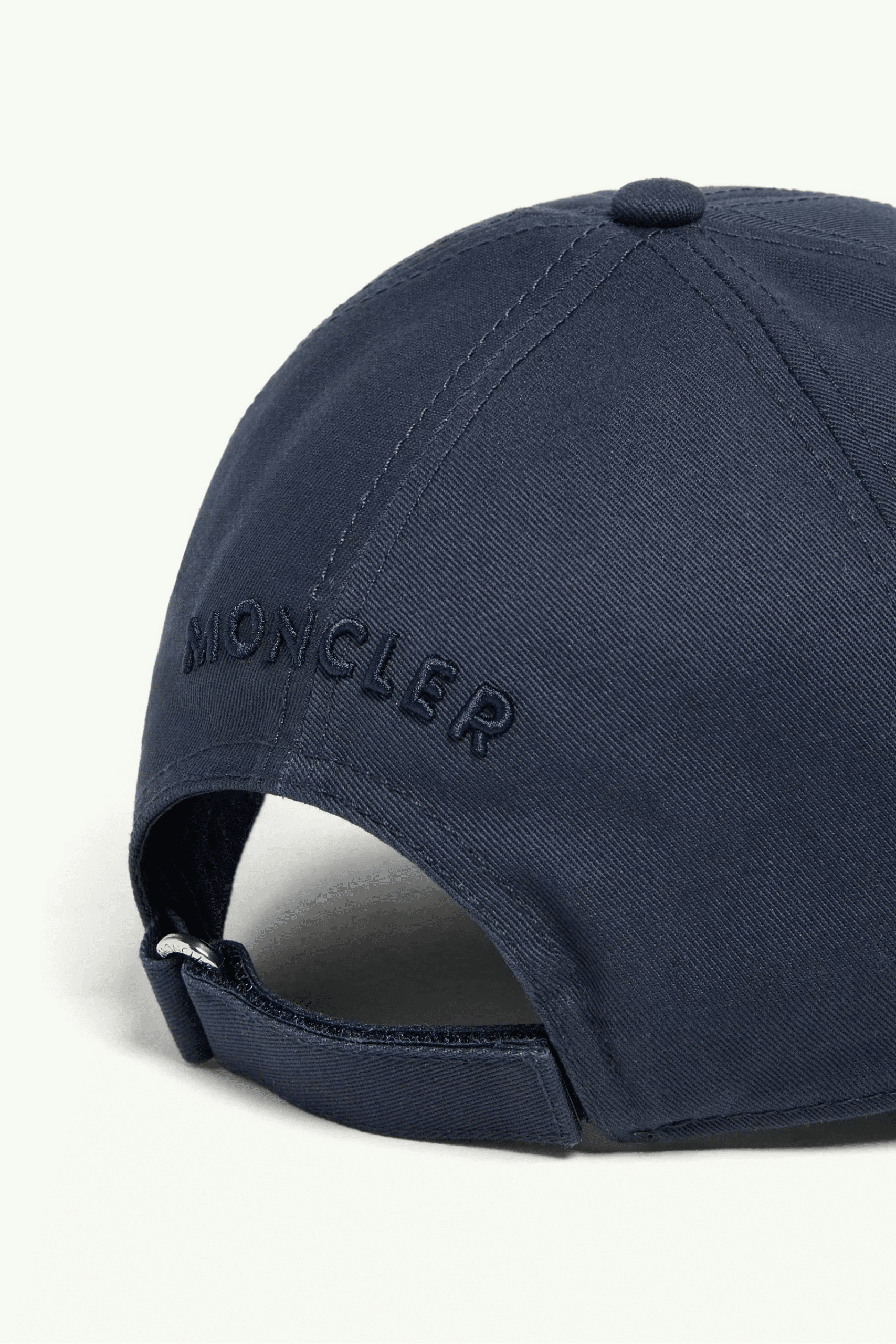Casquette Gabardine Marine Logo Tricolore