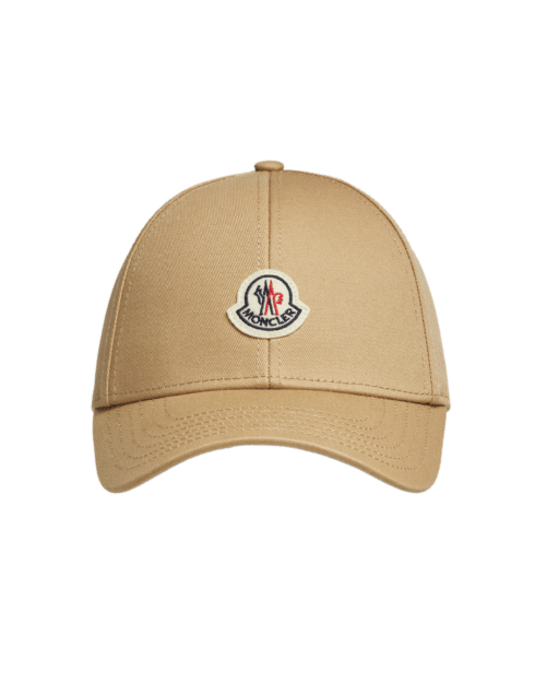 Casquette Gabardine Beige Logo