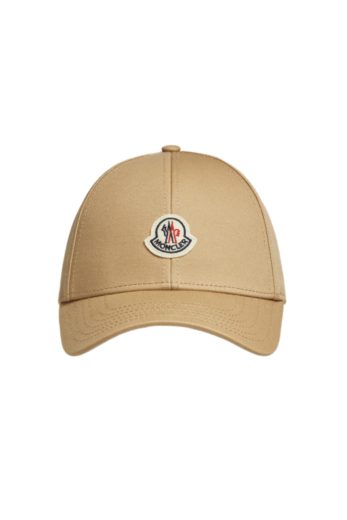 Casquette Gabardine Beige Logo