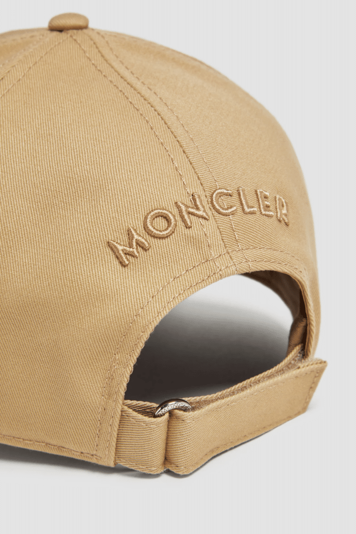 Casquette Gabardine Beige Logo