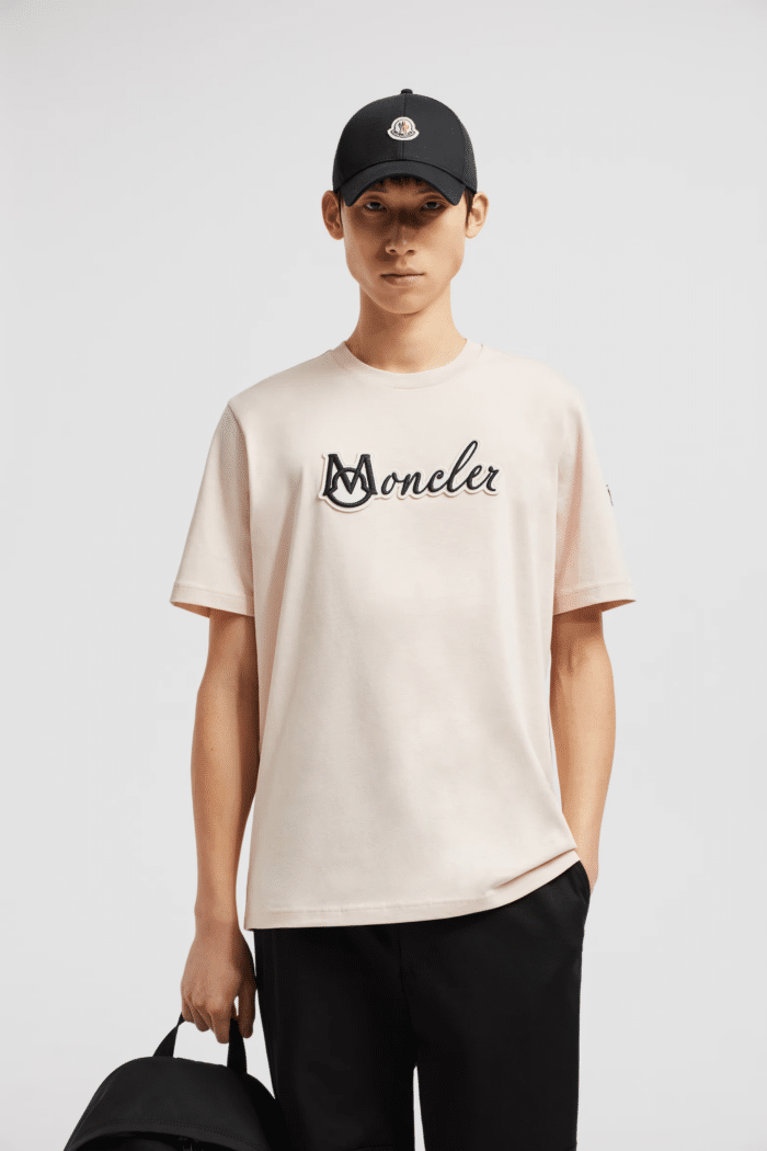 Tee-Shirt Rose Logo Universitaire Brodé