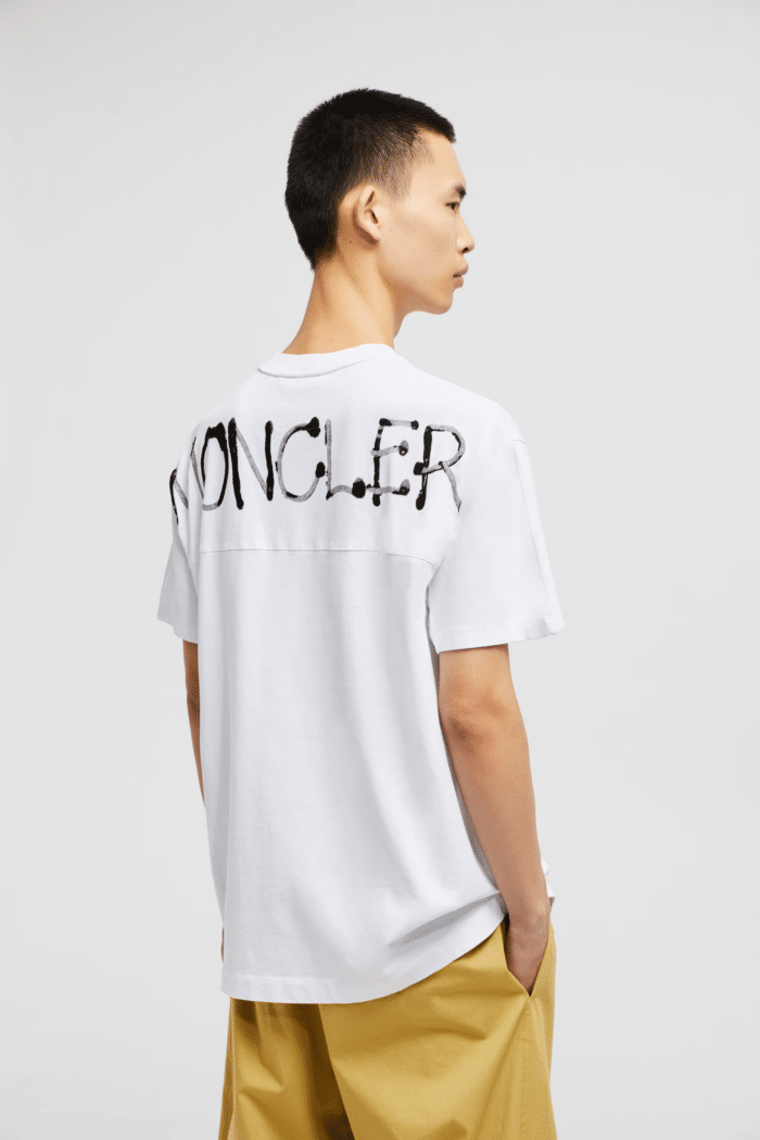 Tee-Shirt Blanc Logo Graffiti