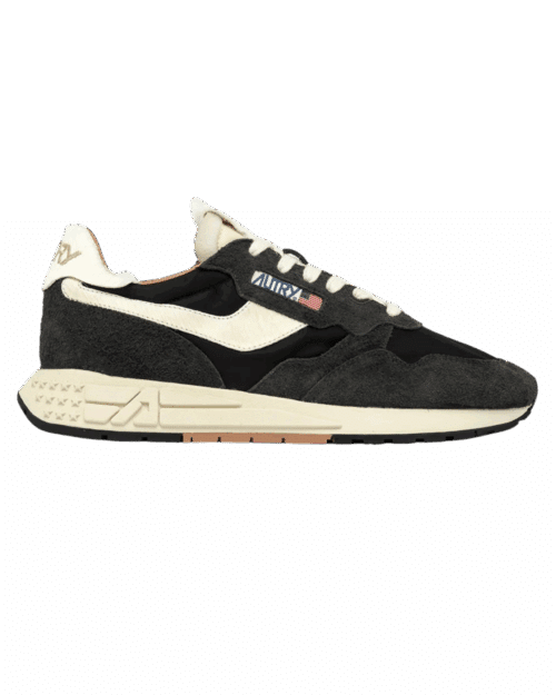 Sneakers Reelwind en Daim et Nylon Noir